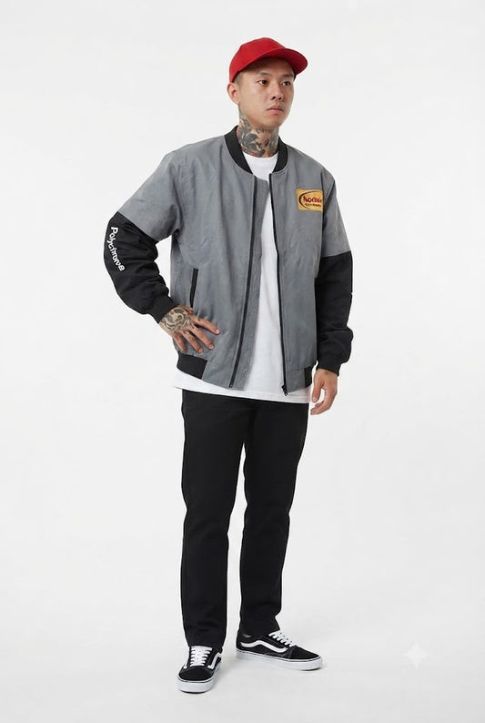 Graphic Varsity Jacket