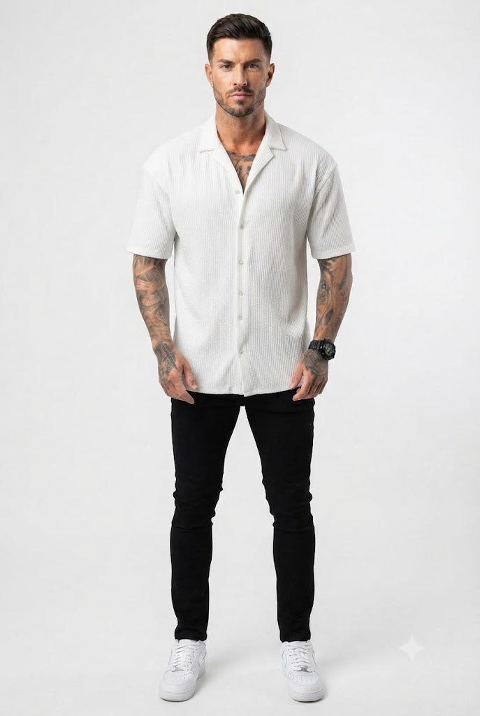 Short Sleeve Cardigan Shirt