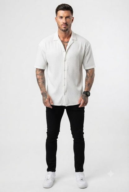 Short Sleeve Cardigan Shirt