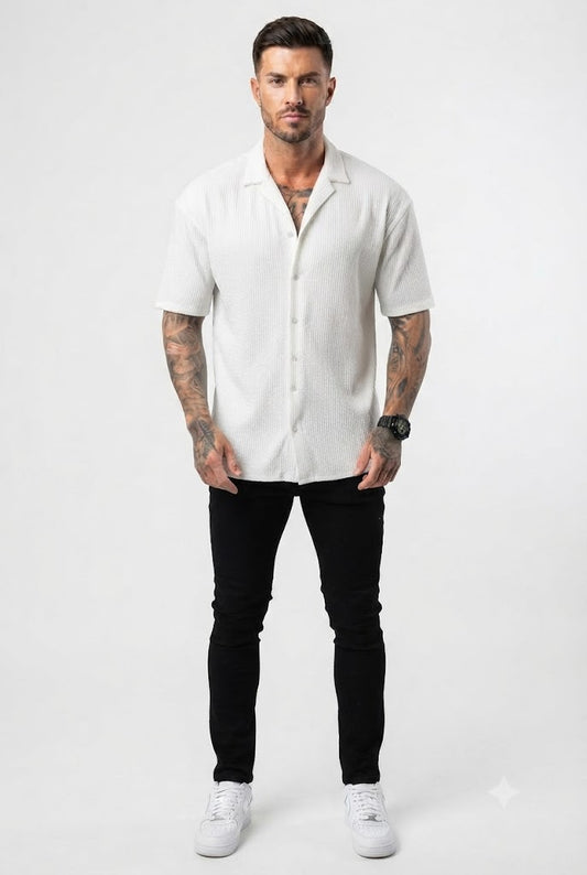 Short Sleeve Cardigan Shirt