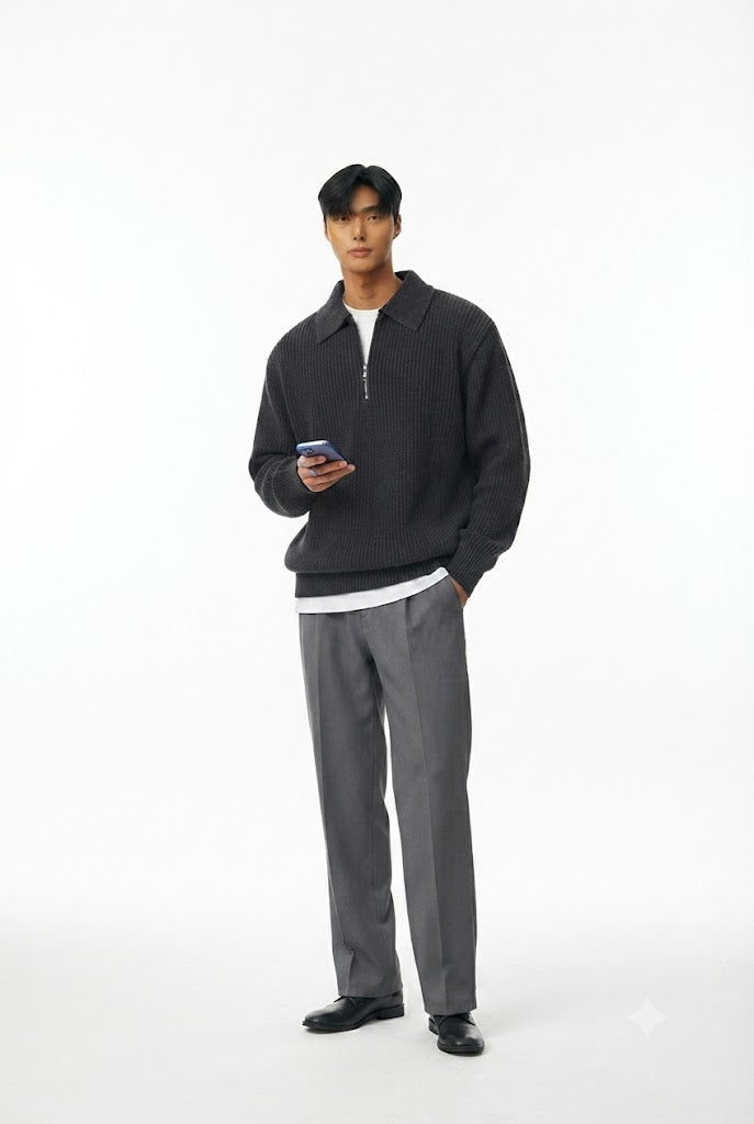 Essential Knit Quarter Zip
