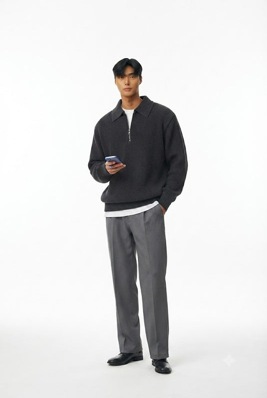 Essential Knit Quarter Zip