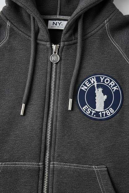 New York Hooded Tracksuit - Close-Up Detail
