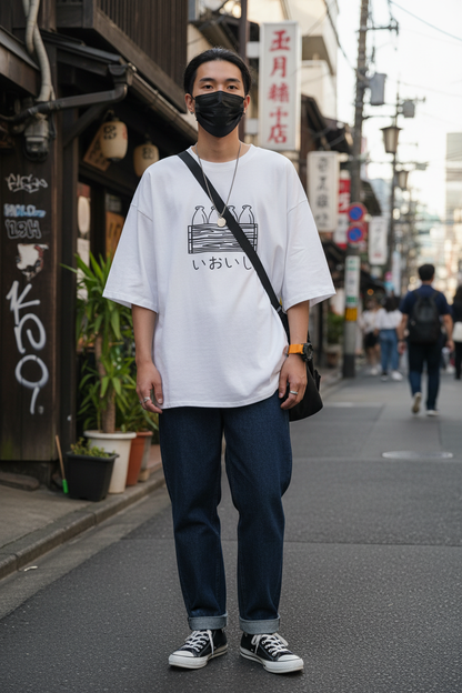 Oversized Japanese Tee - Lifestyle
