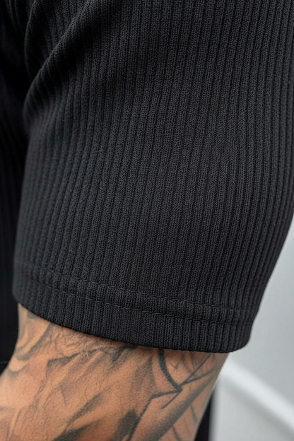 Short Sleeve Cardigan Shirt - Detail Shot