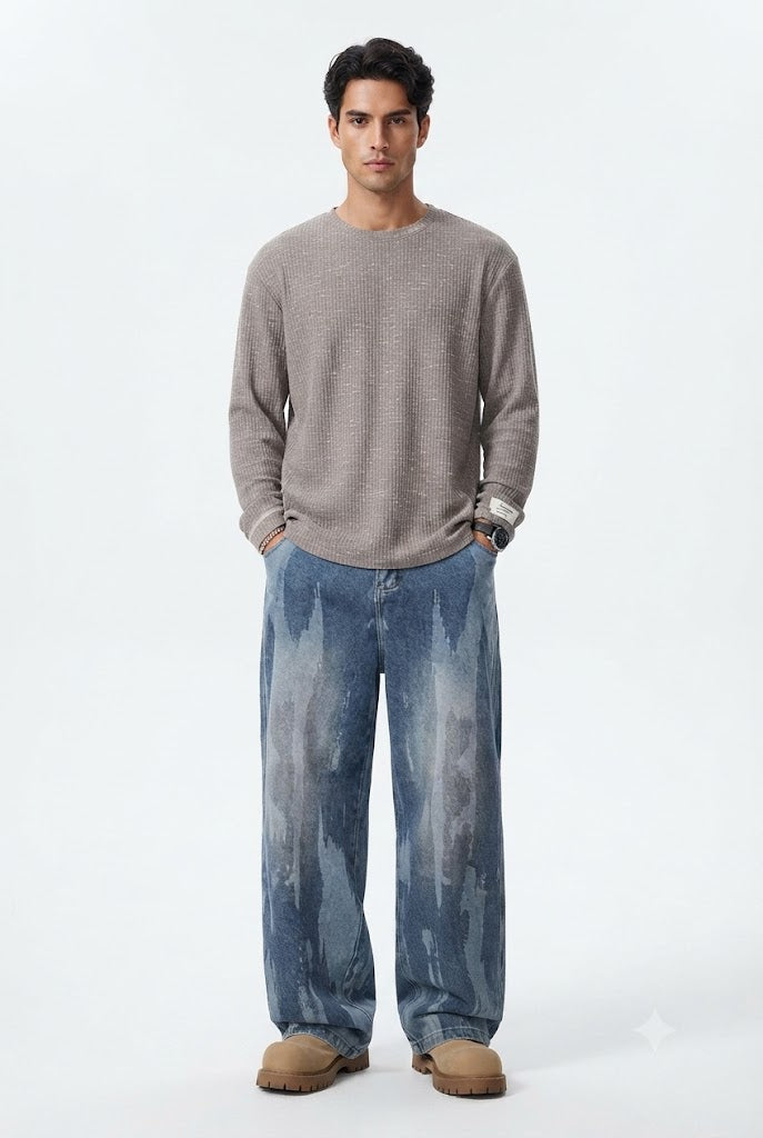 Relaxed Straight Jeans