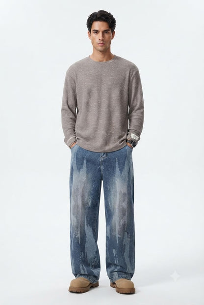 Relaxed Straight Jeans