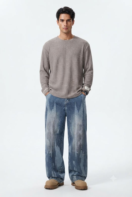Relaxed Straight Jeans