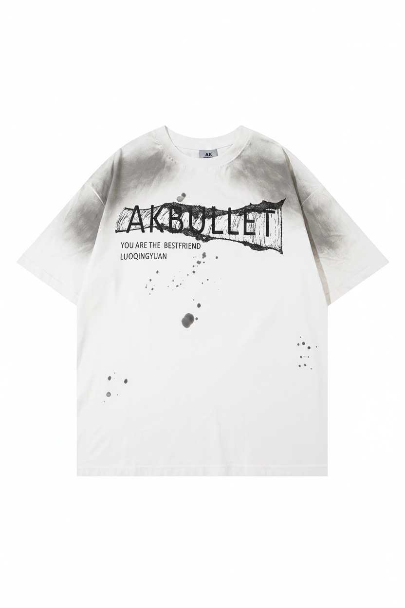 Streaked Impact Tee - Flat Lay