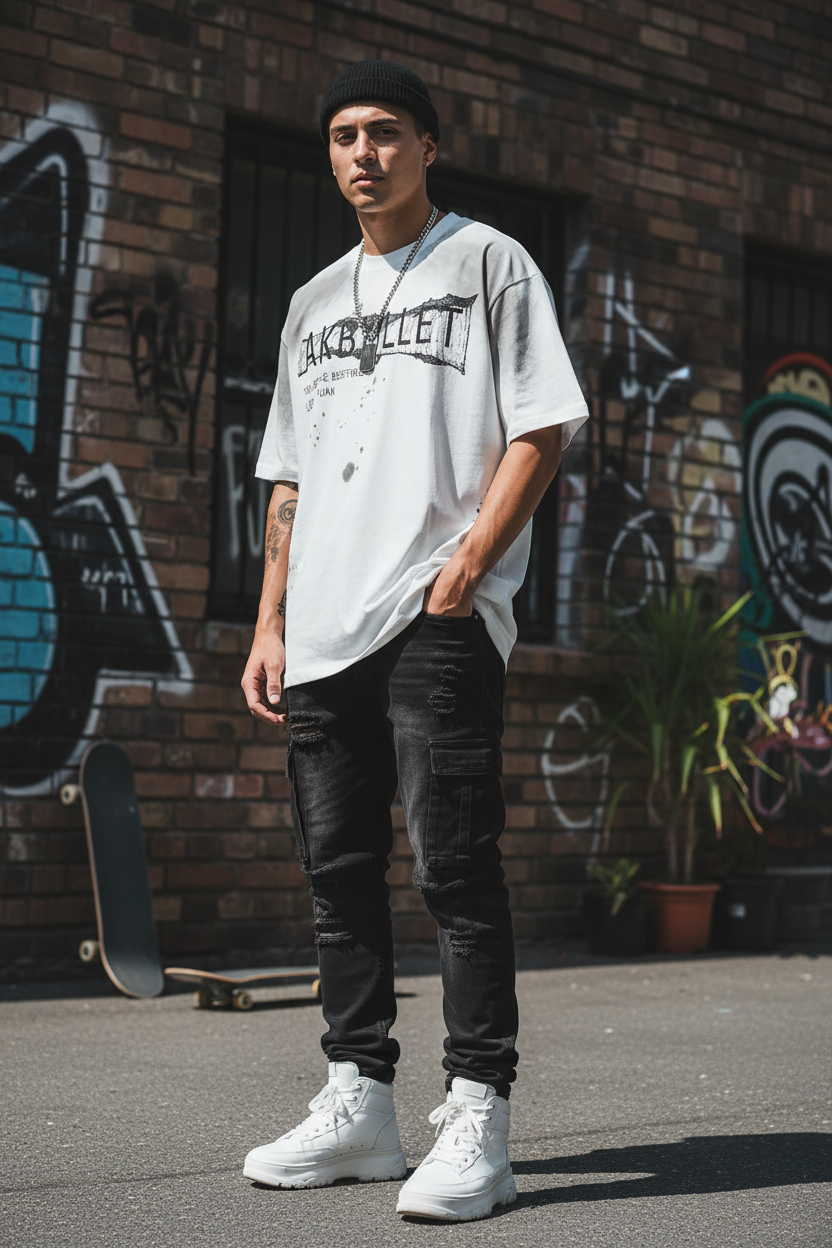 Streaked Impact Tee - Lifestyle