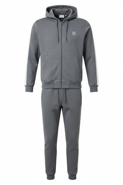 Two-Piece Tracksuit Set - Front View
