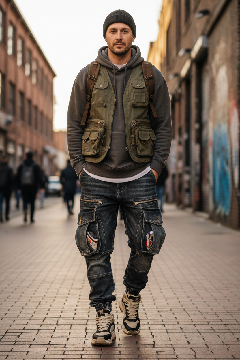 Urban Denim Cargo - Lifestyle