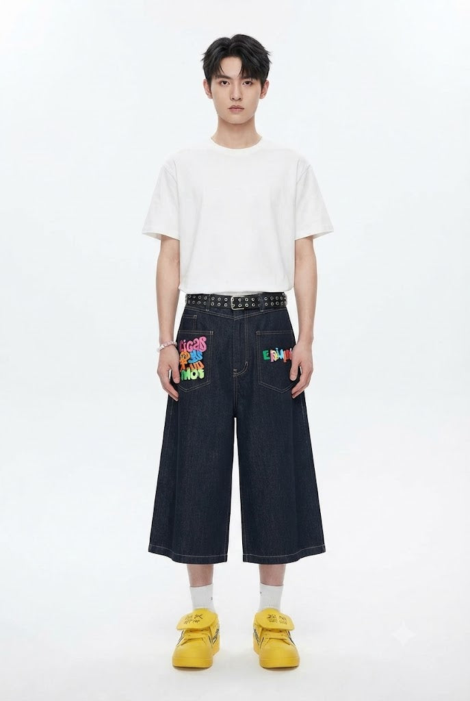 Versatile Cropped Jorts