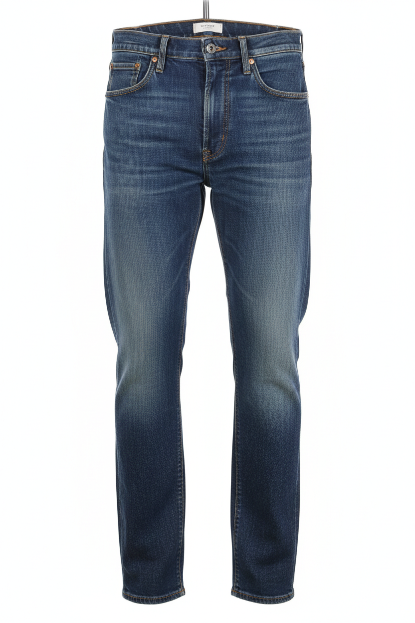 Vintage Straight Denim - Front View