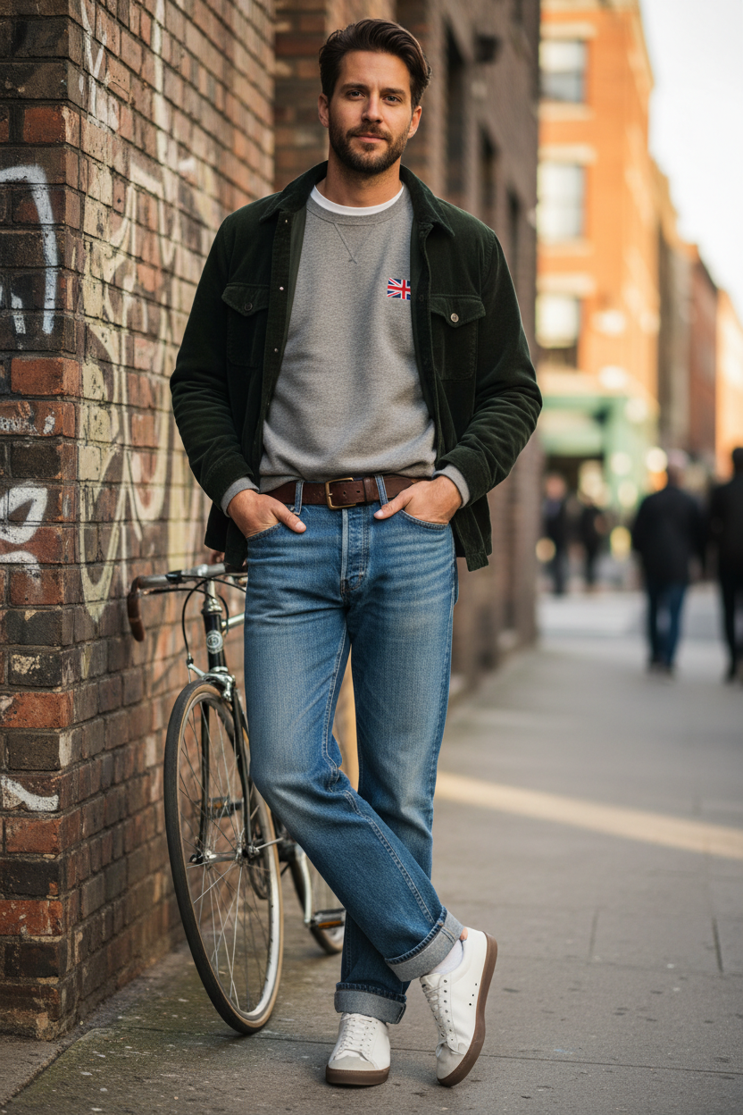 Vintage Straight Denim - Lifestyle