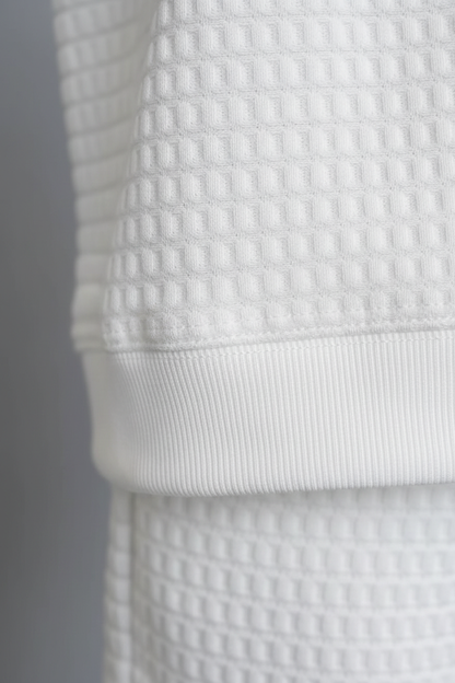 Waffle Knit Summer Set - Detail Shot