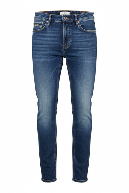 Washed Slim Fit Denim - Front View